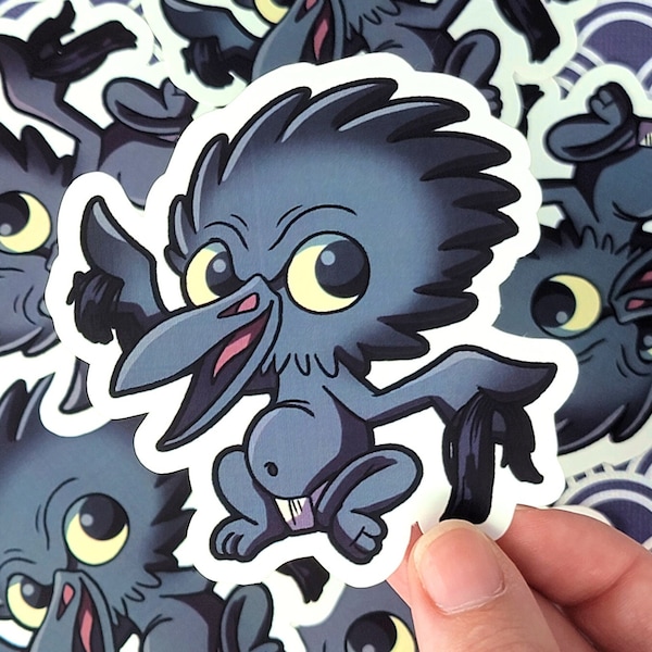 Kamikiri - Cute Yokai 3 In Waterproof Vinyl Sticker