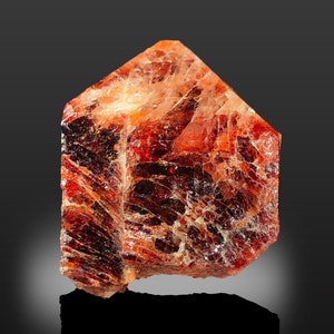 Red Zircon Crystal, Zircon Stone, Red Zirconia, Zircon Gemstone, Raw Gemstone, Mineral Specimen, 93.86 Gram