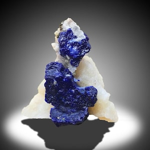 Lazurite Specimen, Natural Fine Ink Blue Color Lazurite  With Golden Pyrite On Matrix - 32.80 Gram.