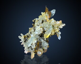 Rare Brookite Crystal Cluster On Quartz, Raw Brookite Crystal From Baluchistan, / Brookite Crystal,Rare HELIX Brookite Blade, 21 Gram
