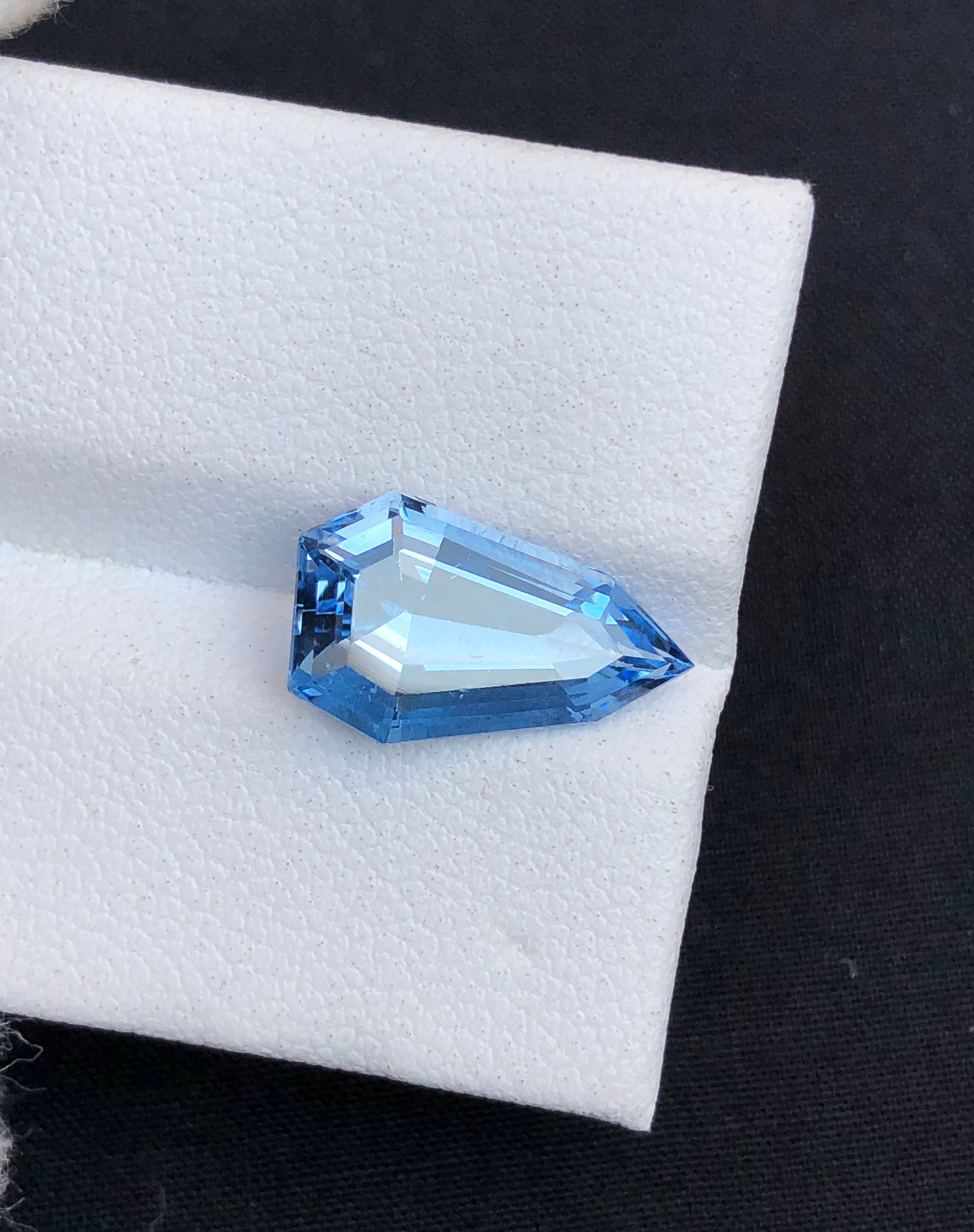 Trillion cut aquamarine best sale