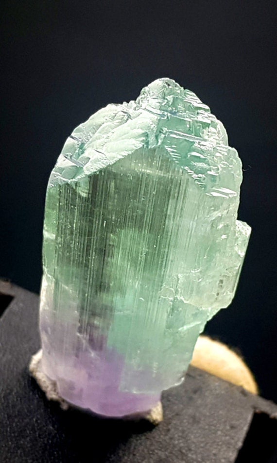 天然のバイカラークンツァイトクリスタル 天然のバイカラー クンツァイト クリスタル。 【公式通販】