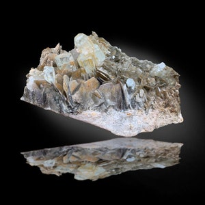 Natural Aquamarine Specimen ,Aquamarine Crystals With Muscovite Mica 1435 Gram