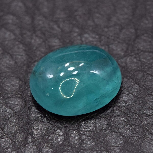 9.60 Carats Venice Green Color  Natural GRANDIDERITE Cabochon Gemstone from Madagascar ~ 15*12*6 mm