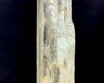 Natural Kunzite Crystal: Etched Double Terminated Triffane - Afghanistan
