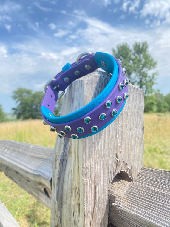 Premade Bling Biothane Collar Etsy