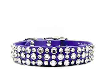 The *Sirius* 1 Inch Biothane Bling Collar