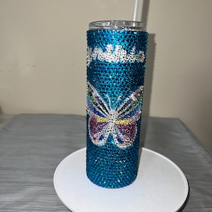20oz or 30oz Rhinestone Tumbler
