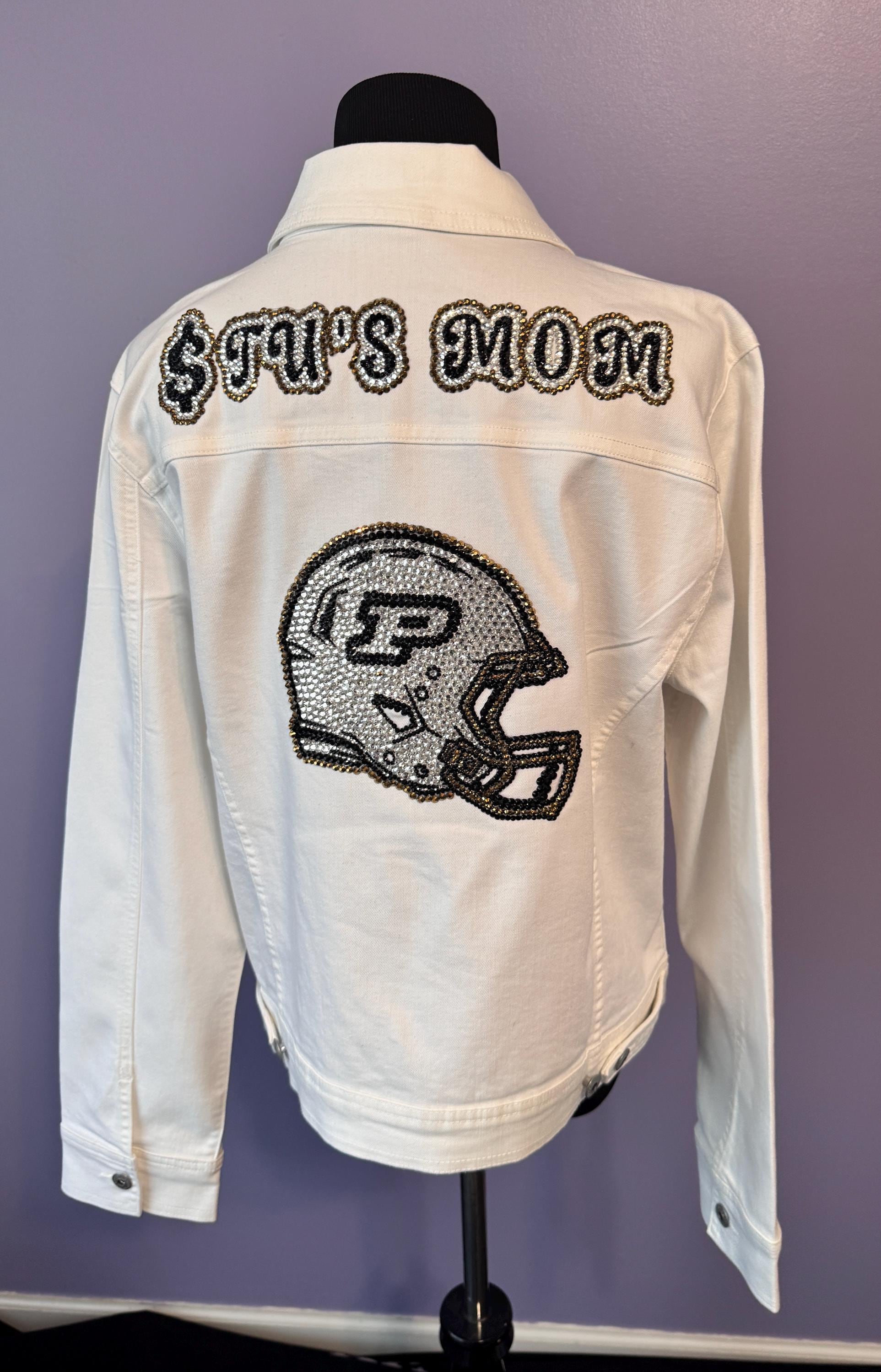 Sparkle With Pride in Our Custom Rhinestone Jacket - Etsy