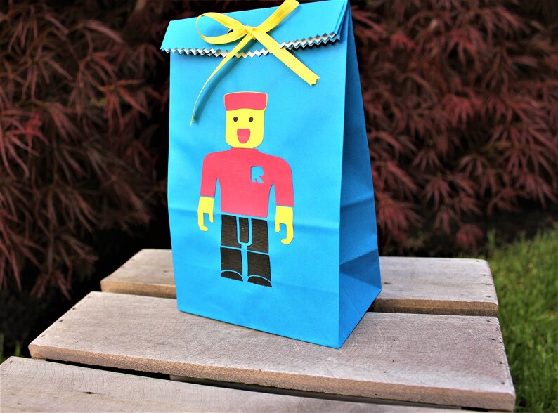 Roblox Birthday Partyroblox Decorationroblox Partyroblox Party Favorboy Roblox Partyroblox Goody Bagroblox Goodie Bagroblox Bagroblo -