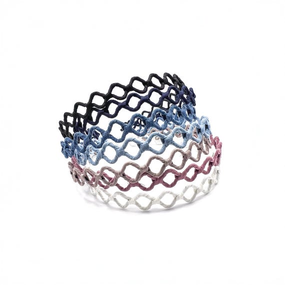 Premium Handmade Denim Hair Band | Perfect Condition Amazon.com : VASANA Blue Denim Headbands Bowknot Hair Hoop  main image 4