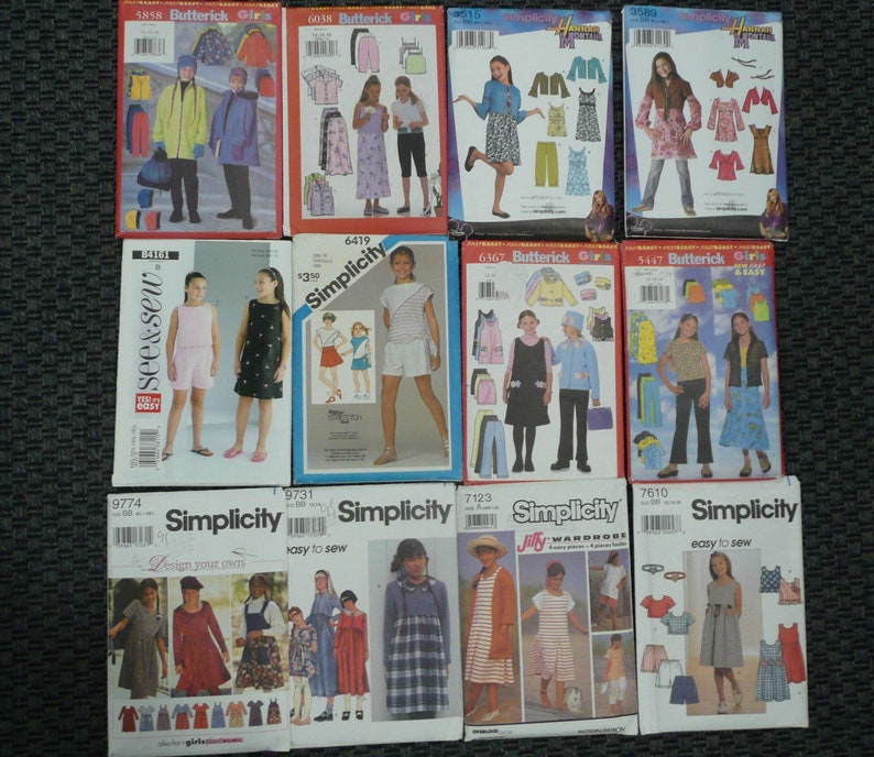 McCall/'s 3941 Boys/' and Girls/' Costumes 8 10 Sewing Pattern