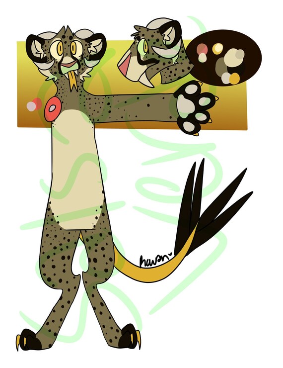 Fursona Furry Base Drawing