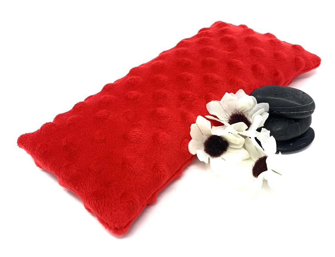 Organic Lavender Scented Weighted Eye Pillow Aromatherapy Etsy