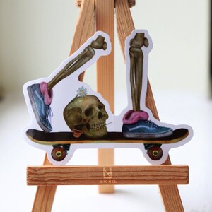 SKATER SKELTER // Sticker ( 3&quot; x 2&quot; )
