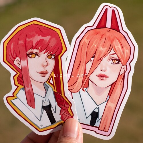 Chainsaw Man Power Lurk Peek Emote for Etsy Hong Kong