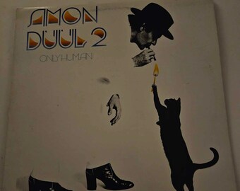 Amon Düül II – Only Human - EX - Lp records - Lv 1004 - Vinyl Records - 1978 Canada records - Rock album LP - Rock vinyl album