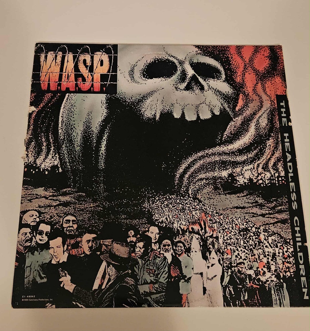 W.A.S.P. – the Headless Children- EX- LP Records - 1989 Record C1-48942 ...