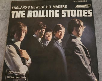 The Rolling Stones – England's Newest Hit Makers ffrr BLUE Rare – EX - PS 375 - London Records - 1964  Canada record - Rock & Roll music