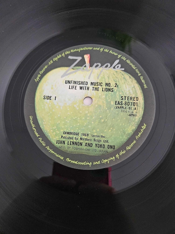 John Lennon & Yoko Ono- Unfinished Music No. 2: Life With the