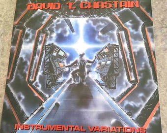 David T. Chastain – Instrumental Variations – EX -RARE Canada - LA 872 - Leviathan Records - 1987 Canada record - Heavy Metal music album