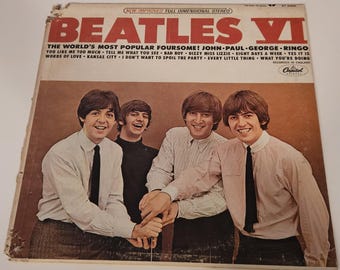 The Beatles – Beatles VI - EX - Lp records - 1974 Canada Record - ST-2358 - Vintage records - Capitol Records  - Rock records - rock & roll