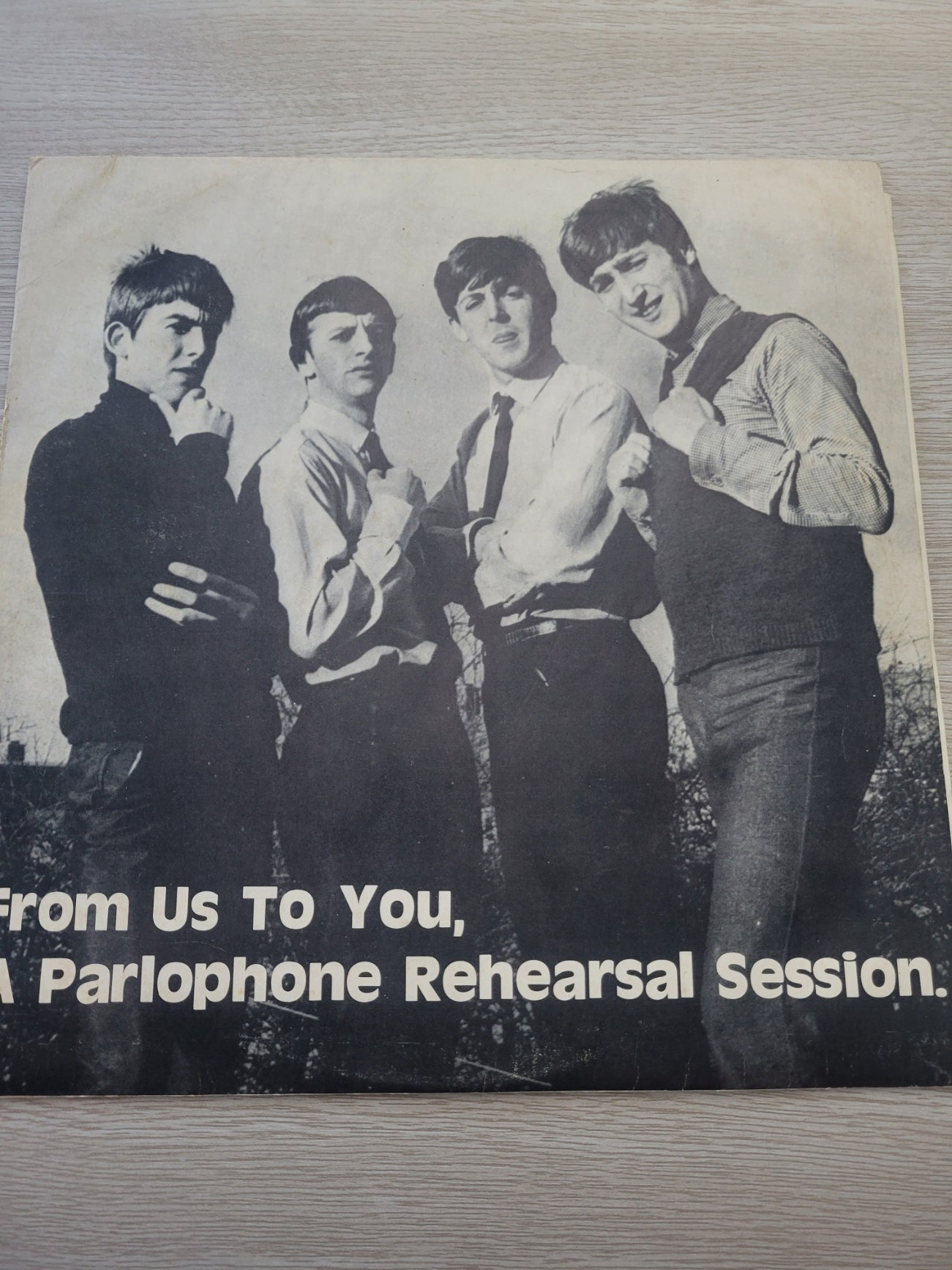 The Beatles - Rare ORANGE - From Us to You A Parlophone Rehearsal