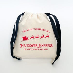 Tini Bit Merry Hangover and Recovery Kit, Party Favor Bags, Personalized Holiday Gifts