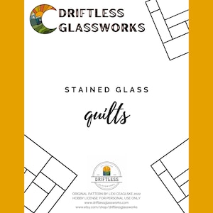 Stained Glass Digital Pattern: Quilt
