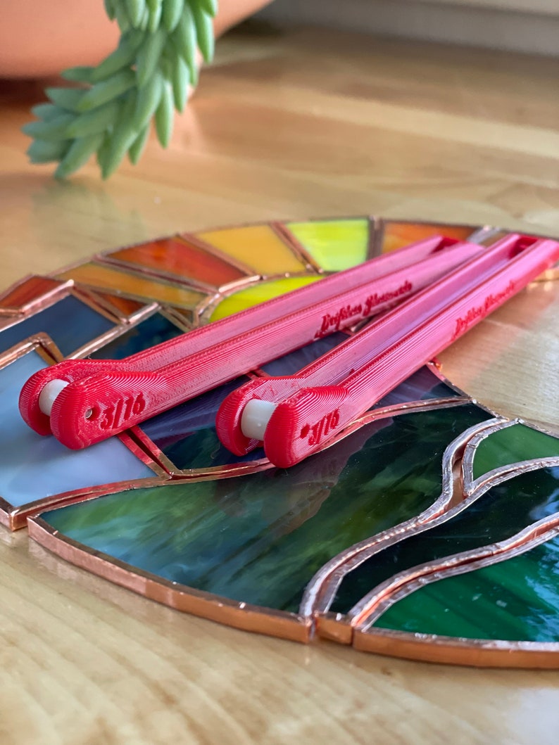 Hand Foiler Tool 3/16 for Speedy Stained Glass Copper Foiling Etsy Canada