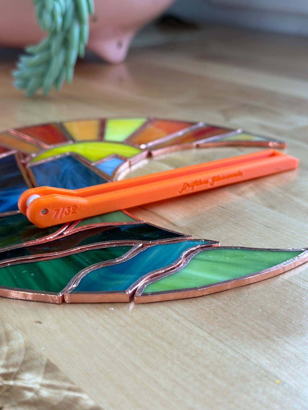 Hand Foiler Tool 7/32 for Speedy Stained Glass Copper Foiling Etsy