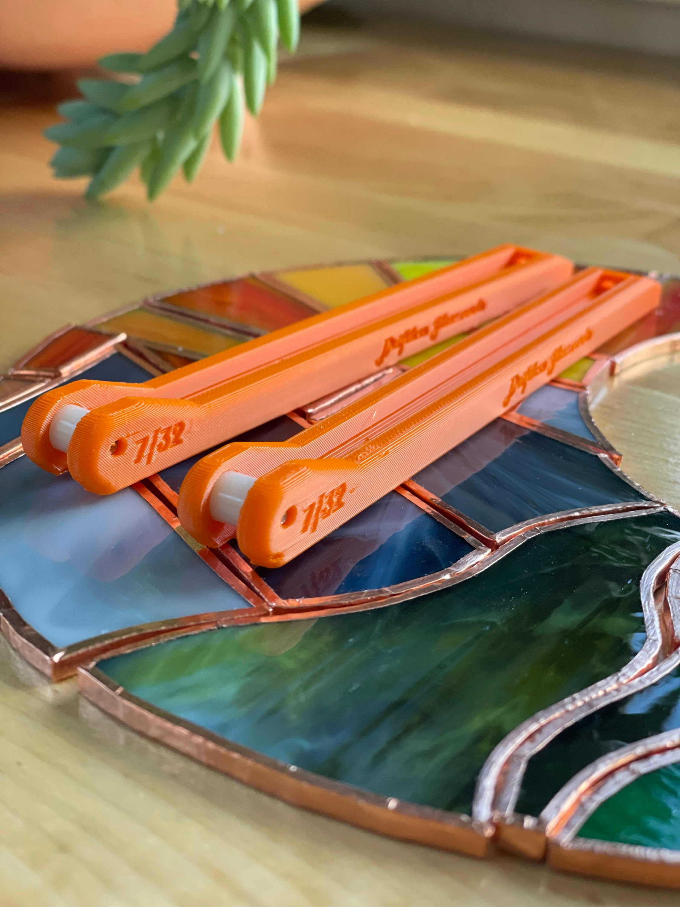 Hand Foiler Tool 7/32 for Speedy Stained Glass Copper Foiling Etsy Canada