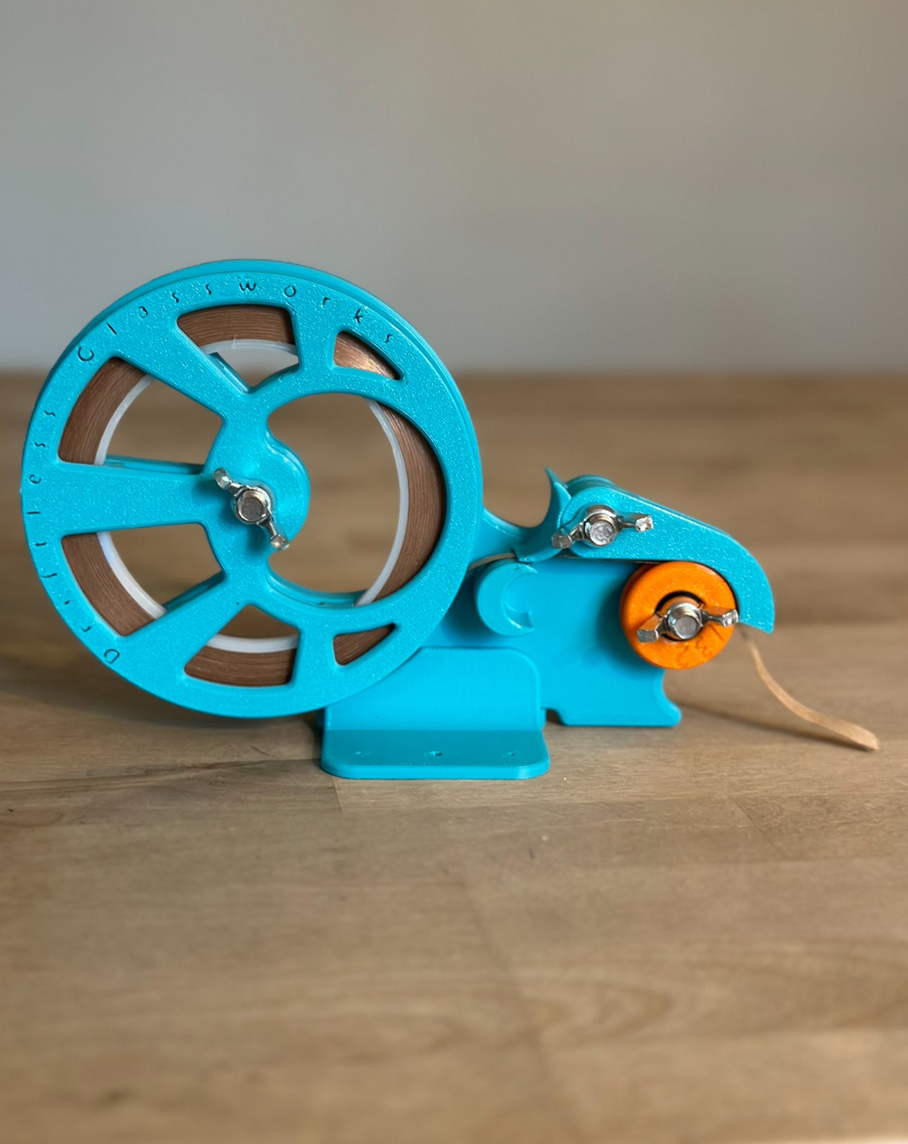 NEW TEAL! Mini Tabletop Foiler for Stained Glass 3/16, 7/32