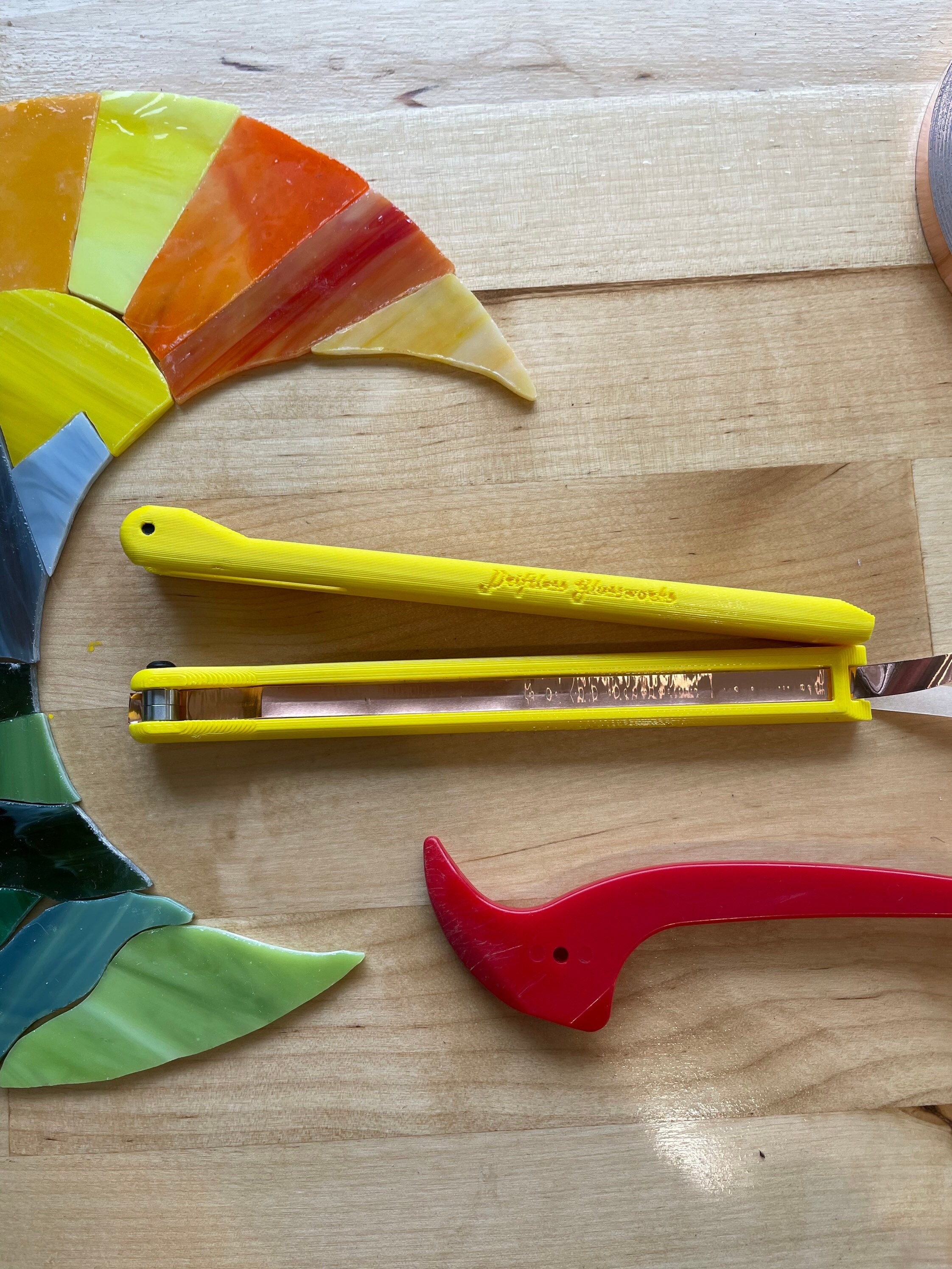 Hand Foiler Tool 1/4 for Speedy Stained Glass Copper Etsy Canada