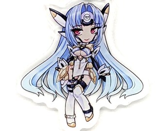 Xenosaga Kos-Mos Anime Acrylic Keychain