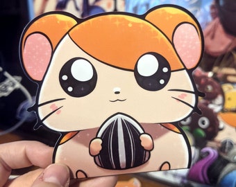 Hamzilla Rally Hamzilla Sticker: Glossy Weatherproof Hamster Godzilla - Etsy