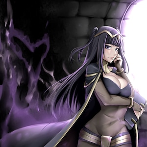 Bridal Tharja Anime Fire Emblem Awakening Poster