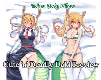 Tohru Anime Dragon Maid Body Pillow Dakimakura