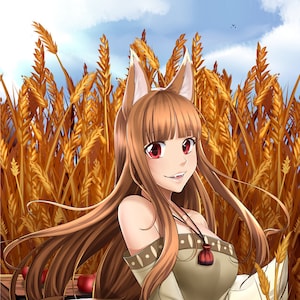 Horo Spice and Wolf Print/Poster