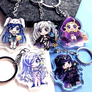 Fire Emblem Anime Keychains Robin Tharja Camilla Nowi Lucina