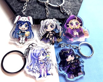 Fire Emblem Anime Keychains Robin Tharja Camilla Nowi Lucina
