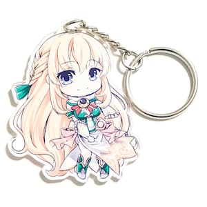 Hyperdimension Neptunia Vert Keychain