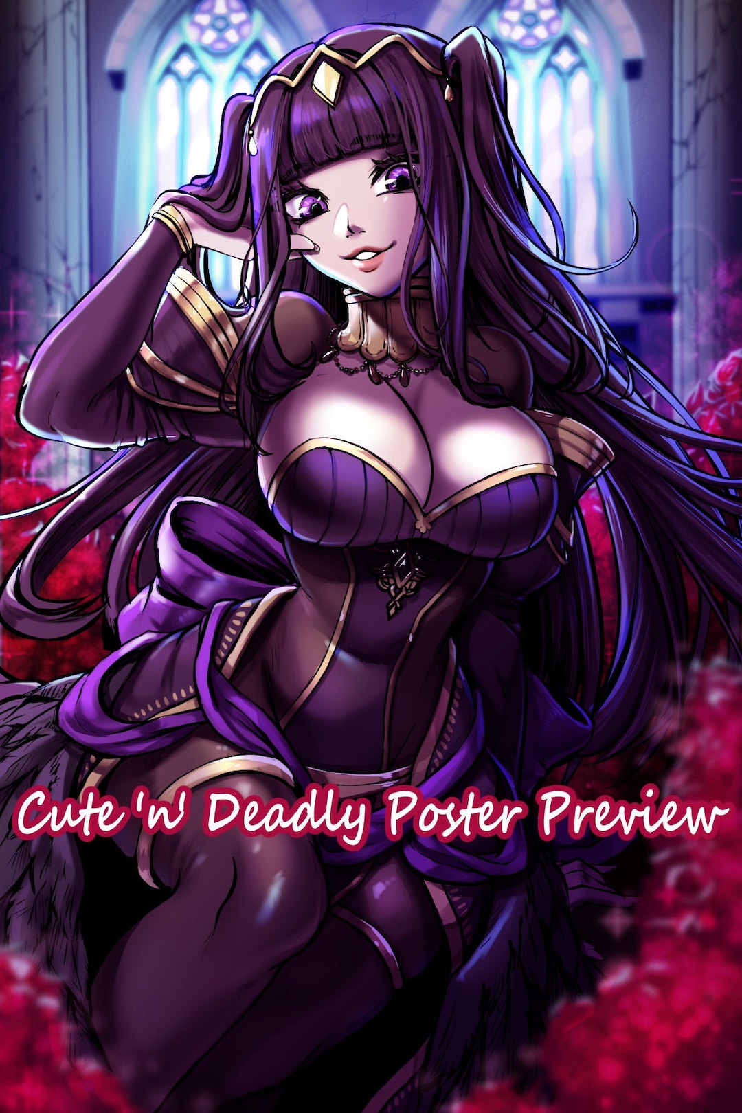 Bridal Tharja Anime Fire Emblem Awakening Poster