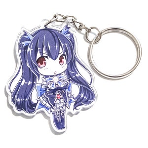 Hyperdimension Neptunia Noire Keychain