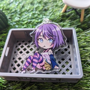 Rosario Vampire Anime cute keychains Moka Kurumu Mizore image 2