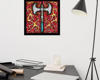 Forged in fire, guarded by flames Poster
