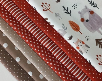 Patchworkpaket Quiltpaket Baumwollstoffe JORNE