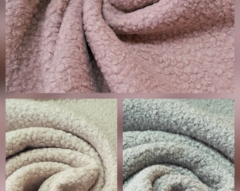 Bouclé für Jacken, Mäntel, Taschen, versch.  Farben