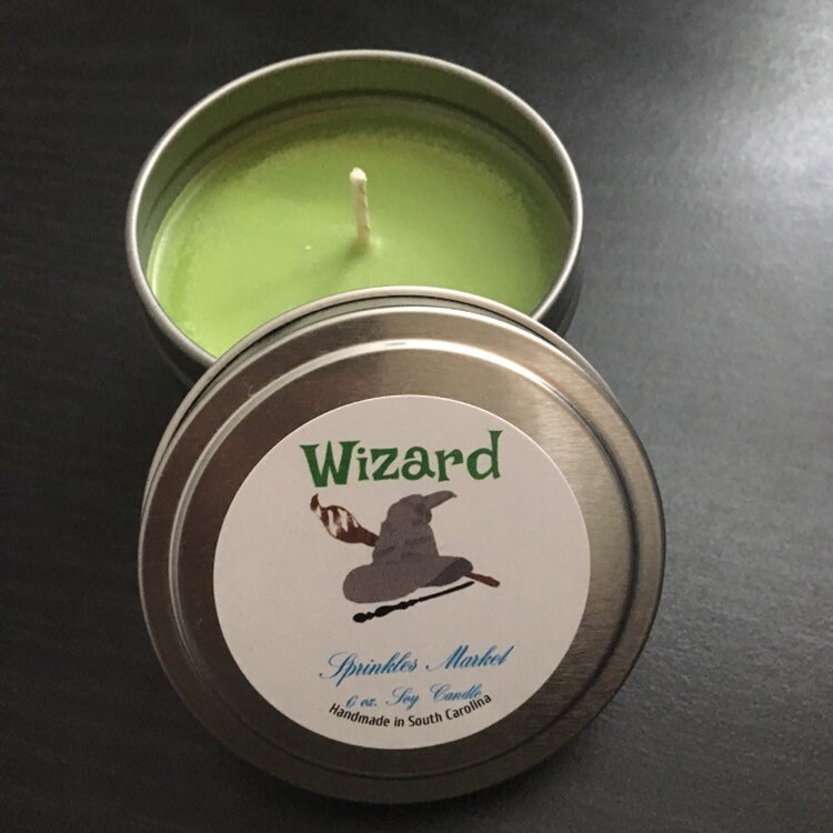 Wizard Candle Etsy