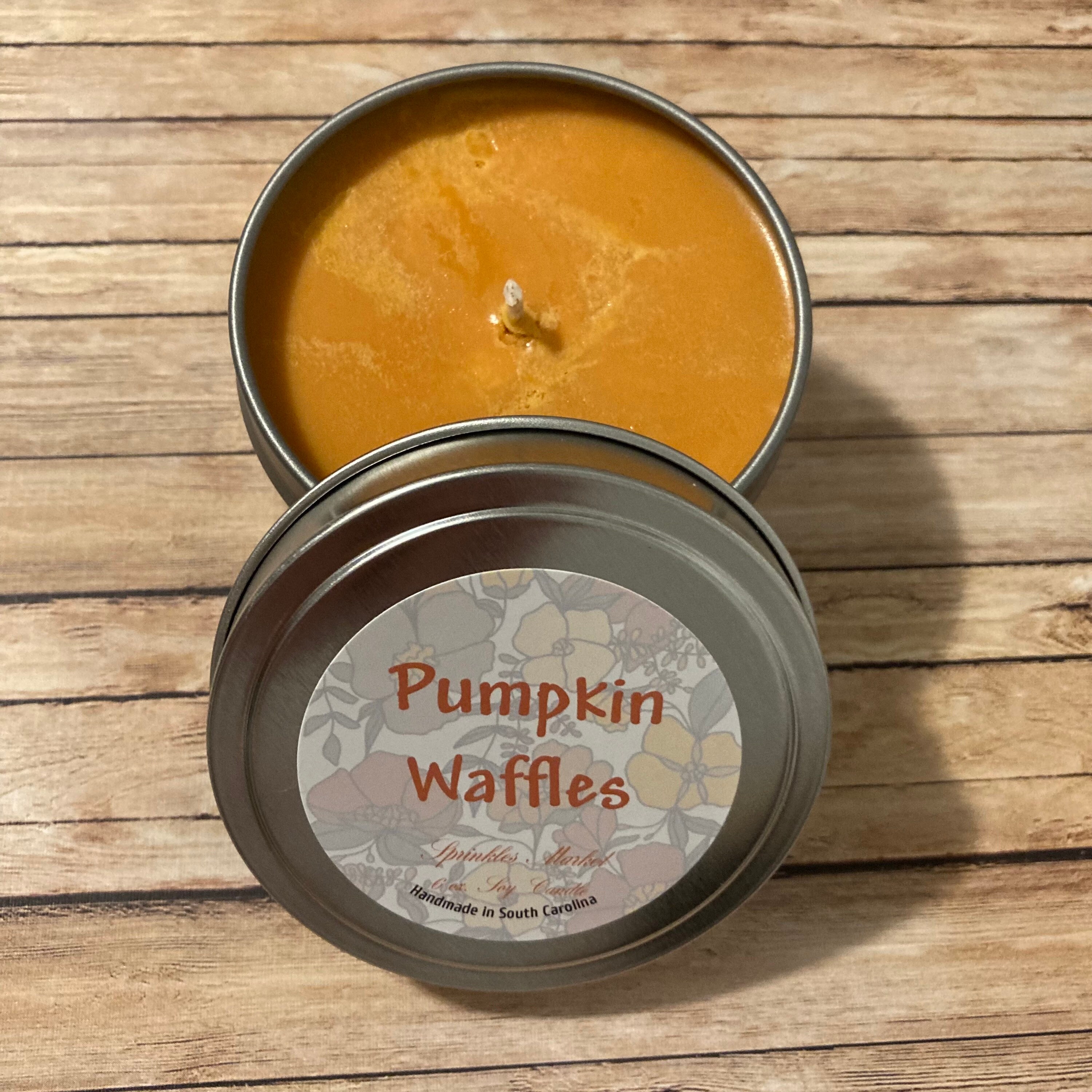Pumpkin Waffles Candle Etsy